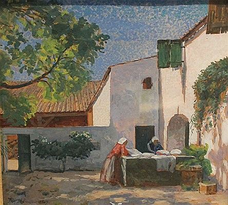 Sample artwork by Jean De Boussic (19/20th century), known for painting - View similar artists and auction records