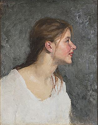 Elsa by Maria Wiik - Auction record, sale price, and art valuation. Compare with similar artists and explore comparable artworks.