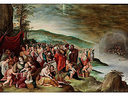 MOSES PARTS THE RED SEA