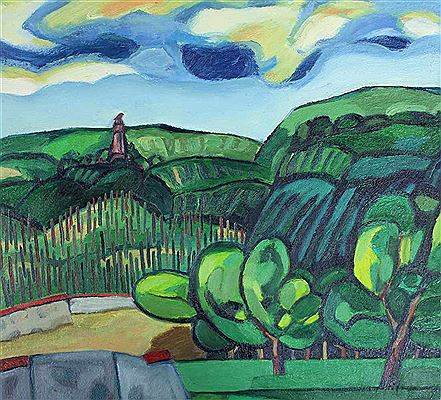 Landschaft 1976 by Dieter Tyspe Vogt - Auction record, sale price, and art valuation. Compare with similar artists and explore comparable artworks.