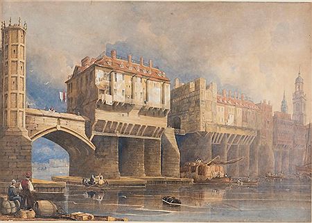 London Bridge by Joseph Josiah Dodd - Auction record, sale price, and art valuation. Compare with similar artists and explore comparable artworks.