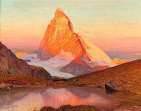 "Soleil levant au Riffelberg en automne" by Albert Henry John Gos - Auction record, sale price, and art valuation. Compare with similar artists and explore comparable artworks.