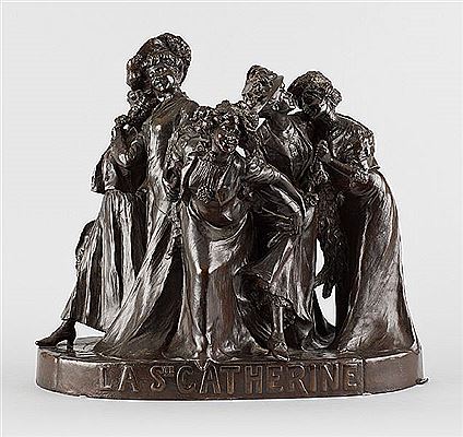 La Sainte-Catherine (cinq jeunes femmes festoyant). by Julien Auguste Philibert Lorieux - Auction record, sale price, and art valuation. Compare with similar artists and explore comparable artworks.