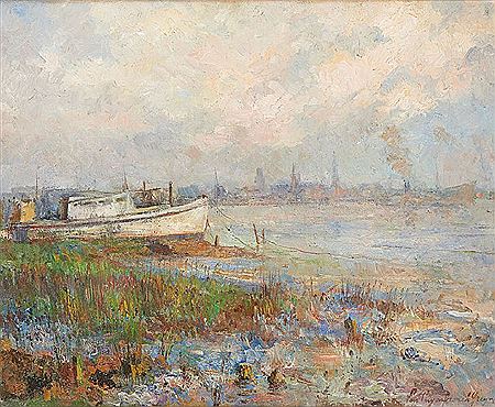 Cale sèche sur fond de ville d’Anvers. by Gregoor van Puyenbroeck - Auction record, sale price, and art valuation. Compare with similar artists and explore comparable artworks.