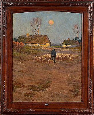 Le berger et son troupeau