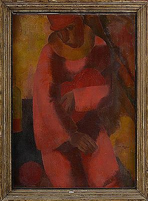 "Le clown rouge".