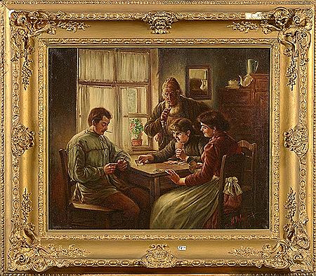 La partie de cartes