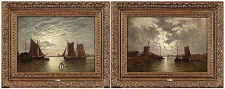 "Marines au clair de lune". (2)