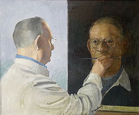 Painitng a Self Portrait