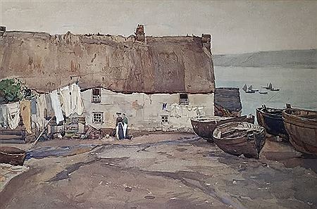 Concarneau: Houses and Boats