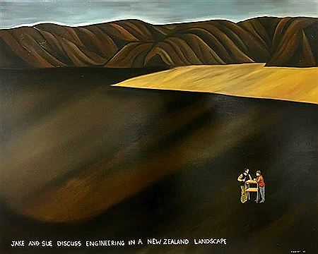 Jake and Sue Discuss Engineering in a New Zealand Landscape