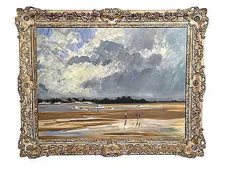 Low Tide, Tauranga by Robert Browning Watson - Auction record, sale price, and art valuation. Compare with similar artists and explore comparable artworks.