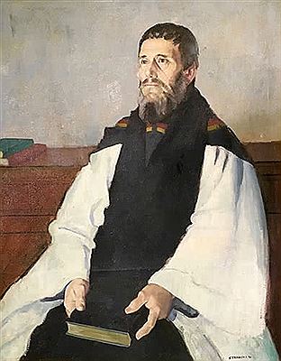Reverend Rodney Stone with Preparatory Study