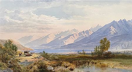 Lake Wakatipu by John Gully - Auction record, sale price, and art valuation. Compare with similar artists and explore comparable artworks.