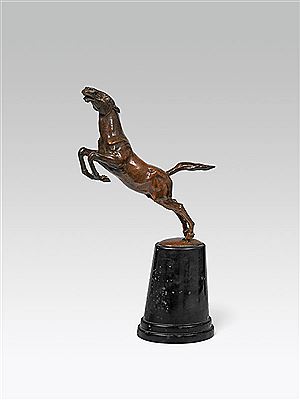 Springendes Pferd, 1919 by Josef Humplik - Auction record, sale price, and art valuation. Compare with similar artists and explore comparable artworks.