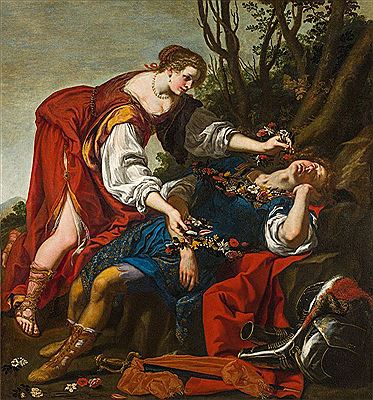 Rinaldo and Armida, 1634
