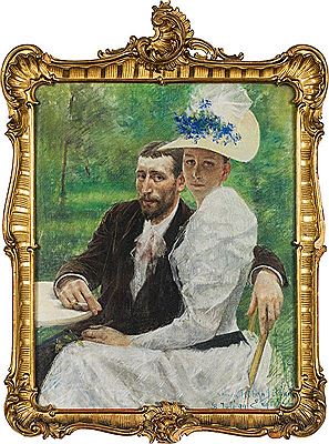 "Das Brautpaar", 1891