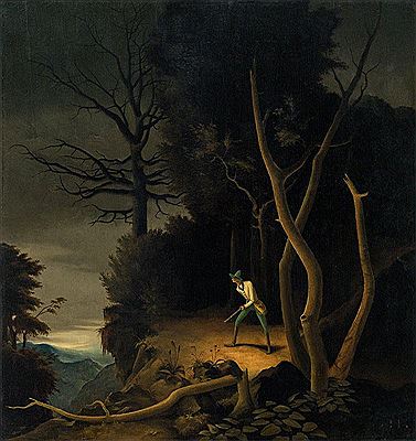 Waldlandschaft mit Jäger, 1928 by Franz Sedlacek - Auction record, sale price, and art valuation. Compare with similar artists and explore comparable artworks.