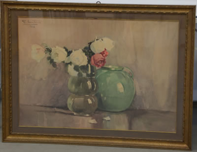 Composizione con vasi e fiori 1936