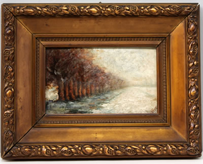 Campagna innevata