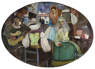 Sample artwork by Giuseppe Biasi Da Teulada (1885 - 1945), known for painting - View similar artists and auction records