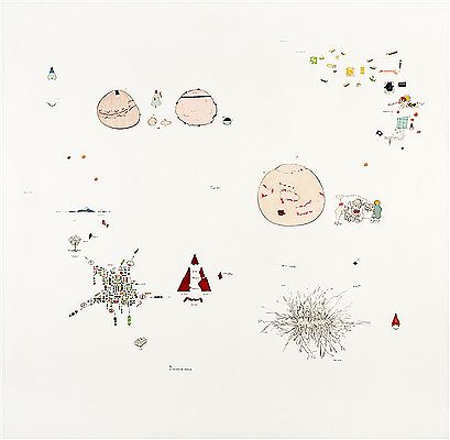 "Oncle Dugong et le général Sigmund" 1976 by Gianfranco Baruchello - Auction record, sale price, and art valuation. Compare with similar artists and explore comparable artworks.