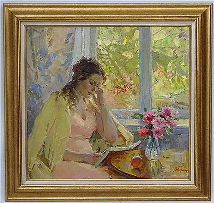 Near the Window of the Garden