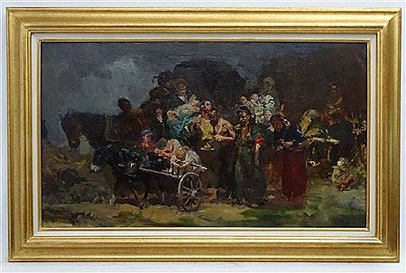 Sample artwork by Mabel Amber Kingwell (fl.1914 - 1923), known for painting - View similar artists and auction records