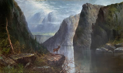 "Black Cañon of the Gunnison, Colo"