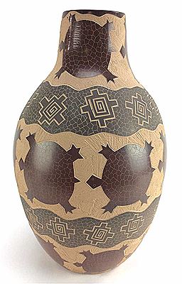 Santa Clara Pueblo Pottery Vase