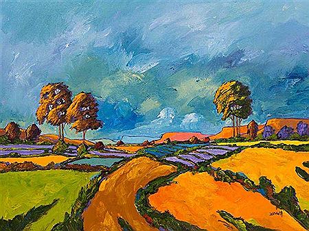 Landscape with Trees
