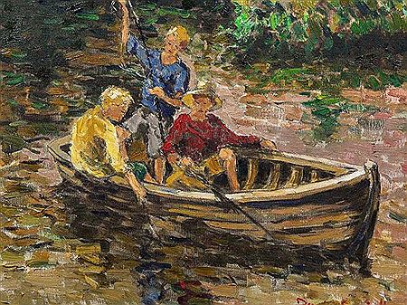 "3 Seuns Boot" by Danie Smith - Auction record, sale price, and art valuation. Compare with similar artists and explore comparable artworks.