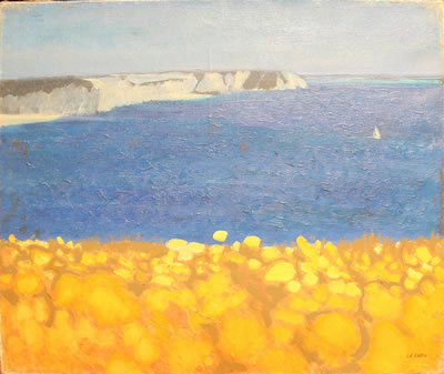 "Vers la pointe des poulains, Belle-Ile"