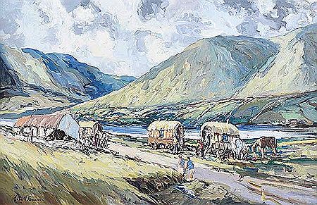 TRAVELLERS, CONNEMARA by John T Bannon - Auction record, sale price, and art valuation. Compare with similar artists and explore comparable artworks.