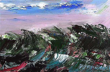 STORM ON THE ANTRIM COAST