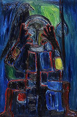 RAVEN by Christopher M Jolly - Auction record, sale price, and art valuation. Compare with similar artists and explore comparable artworks.