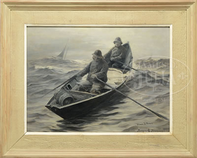 Sample artwork by Parker Perkins (1862 - 1942), known for marine, genre-interiors, animal - View similar artists and auction records