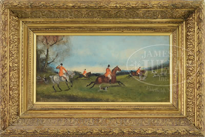 TWO WORKS: HUNTING SCENES