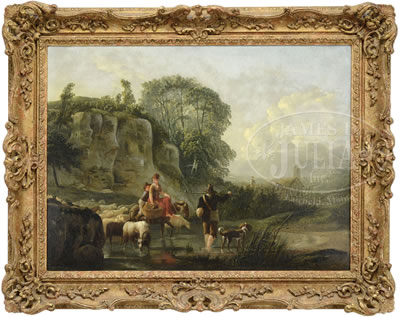 TWO WORKS: “WATERING THE FLOCK” AND “THE MARKET CART”
