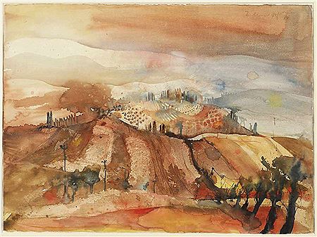 'Landscape at Montepulciano'