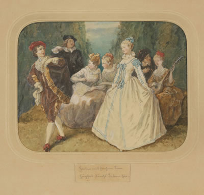 Gärtner mit frohem Sinn