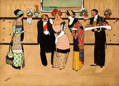 The Reception, 1910s