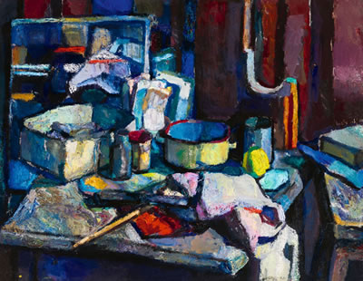 Studio Still-Life by Bela Gruber - Auction record, sale price, and art valuation. Compare with similar artists and explore comparable artworks.