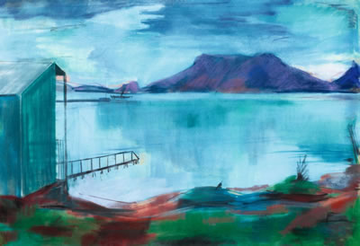 Lake-Side with Bath House,