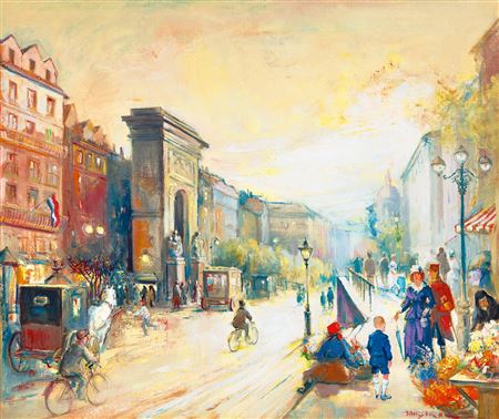 Porte Saint Denis in Paris