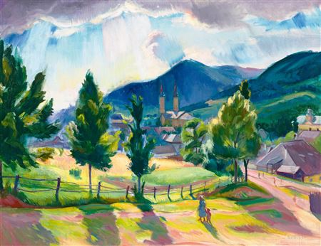 Felsobánya in Sunlight, mid 1920s