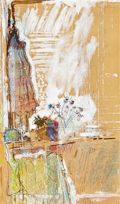Window with Flowers (Kitchen Window in Puscsino II.), 1976