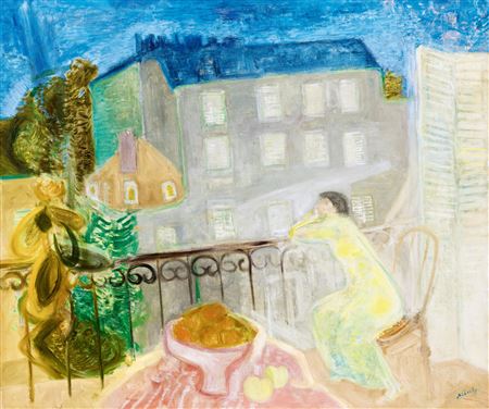 Sample artwork by Gyorgy Szin (1906 - 1944), known for painting - View similar artists and auction records