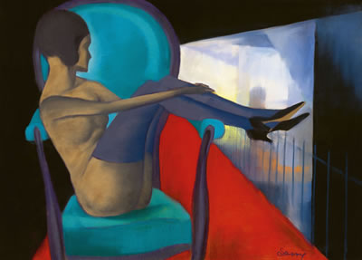 Sample artwork by Attila Sassy (1880 - 1967), known for painting - View similar artists and auction records