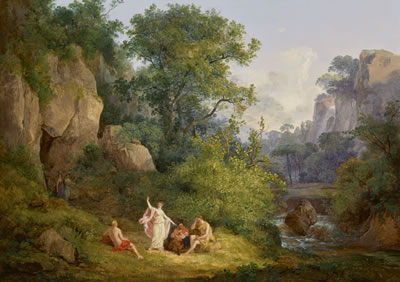 Landscape with Bacchus, 1828